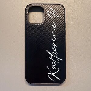 Casetify iPhone 12 Pro Impact Case Carbon Fiber Print
